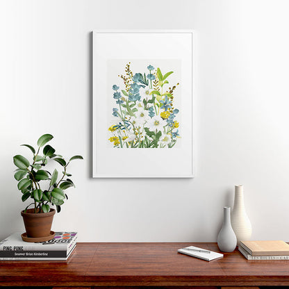 Wildflowers VI Framed Art Print Gallery Image 27