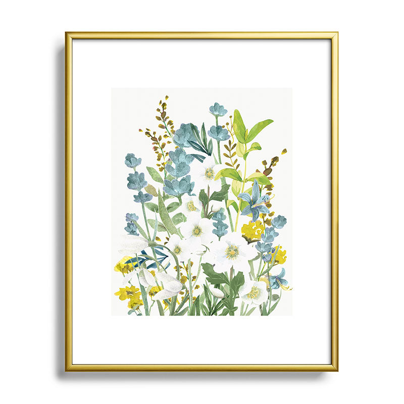 Wildflowers VI Framed Art Print Gallery Image 89
