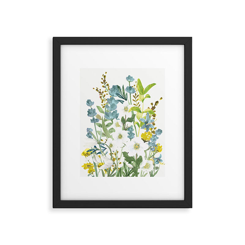 Wildflowers VI Framed Art Print Gallery Image 1