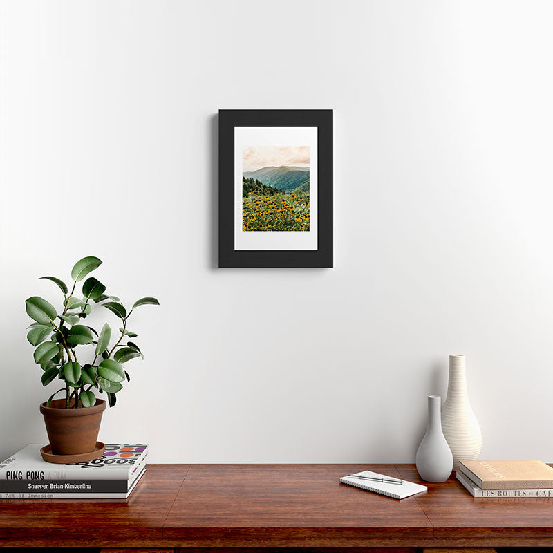 Smoky Mountains Wildflower Nature Photography Framed Art Print Gallery Image 31