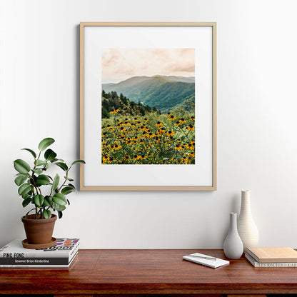 Smoky Mountains Wildflower Nature Photography Framed Art Print Gallery Image 21