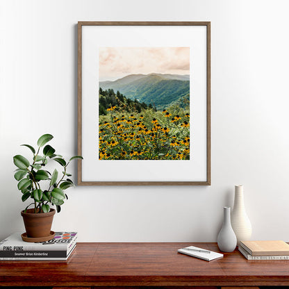 Smoky Mountains Wildflower Nature Photography Framed Art Print Gallery Image 14