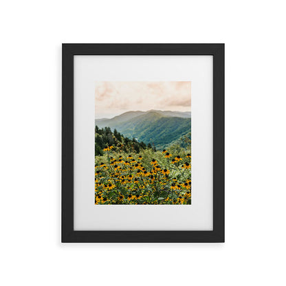 Smoky Mountains Wildflower Nature Photography Framed Art Print Gallery Image 30