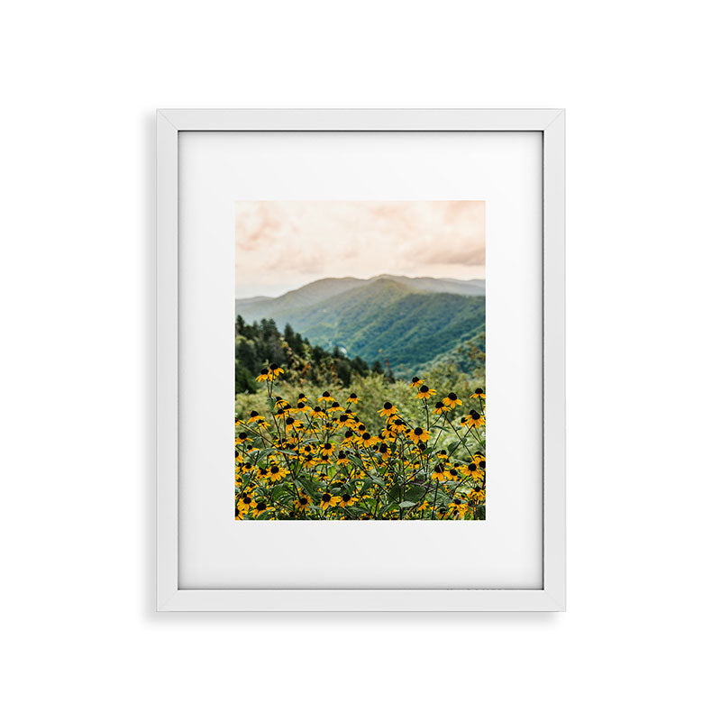 Smoky Mountains Wildflower Nature Photography Framed Art Print Gallery Image 22