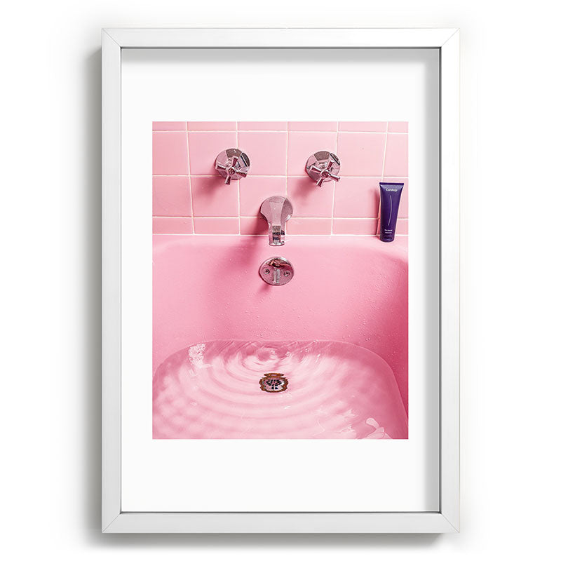Pink Bathtub Framed Art Print Gallery Image 77