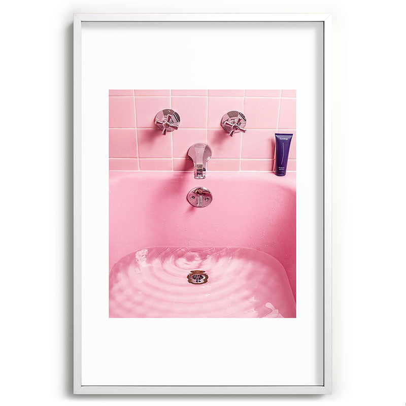 Pink Bathtub Framed Art Print Gallery Image 80