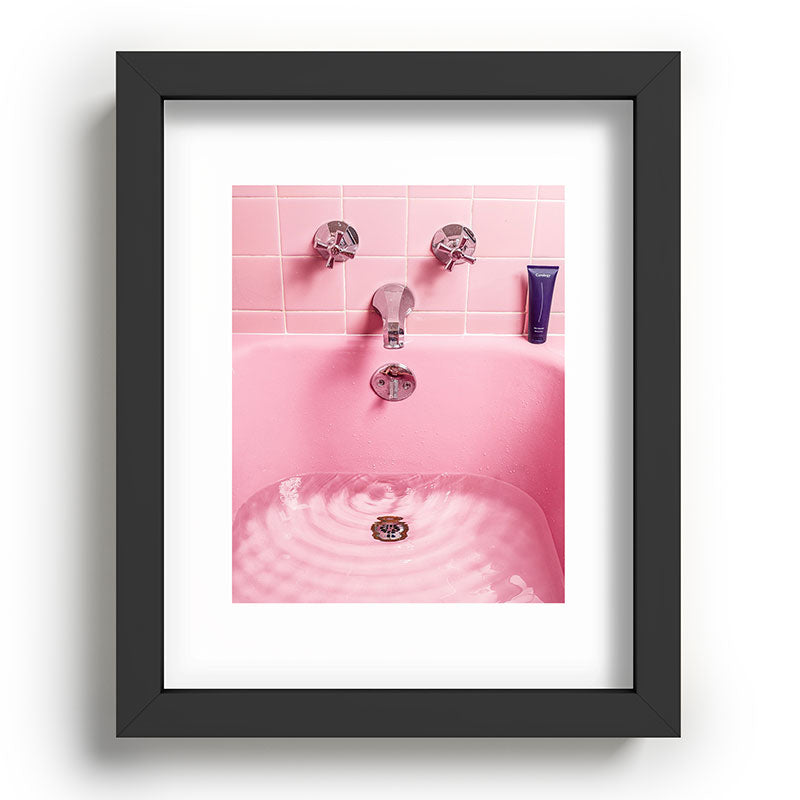 Pink Bathtub Framed Art Print Gallery Image 58