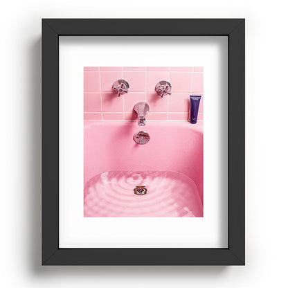 Pink Bathtub Framed Art Print Gallery Image 57