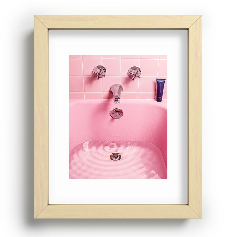 Pink Bathtub Framed Art Print Gallery Image 69