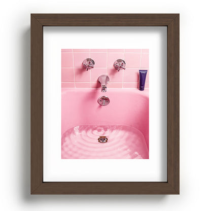 Pink Bathtub Framed Art Print Gallery Image 63