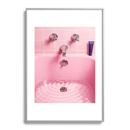 Pink Bathtub Framed Art Print Gallery Image 97