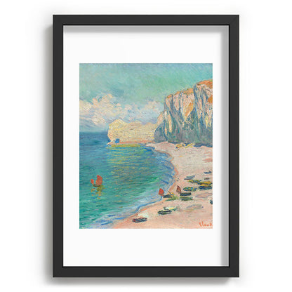 Claude Monet beach Framed Art Print Gallery Image 81