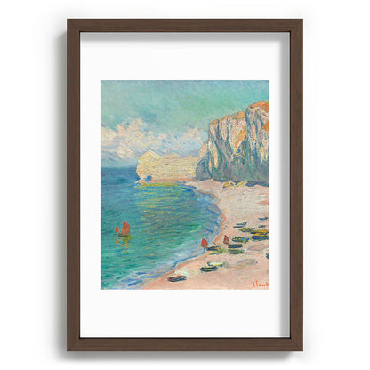 Claude Monet beach Framed Art Print Gallery Image 89