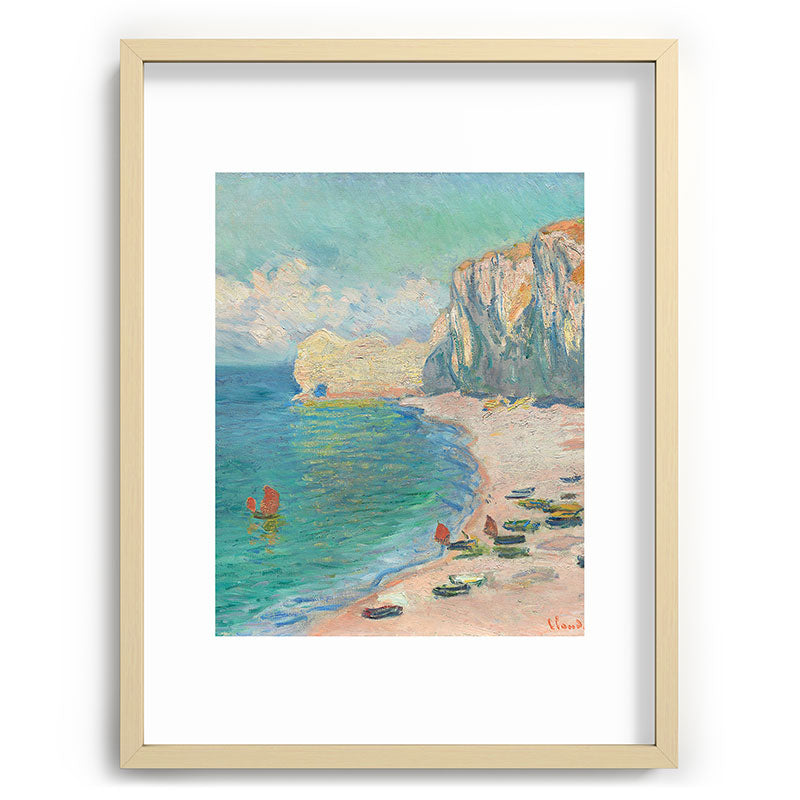 Claude Monet beach Framed Art Print Gallery Image 99
