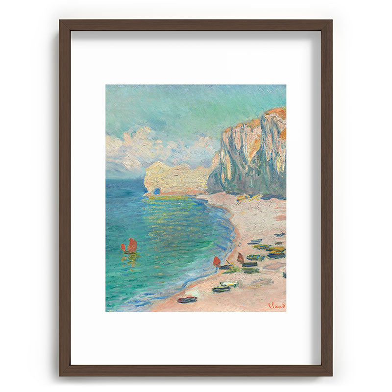 Claude Monet beach Framed Art Print Gallery Image 91
