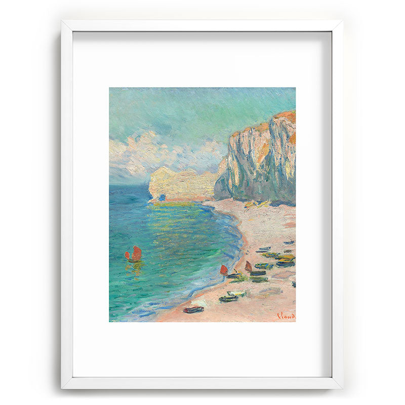 Claude Monet beach Framed Art Print Gallery Image 107