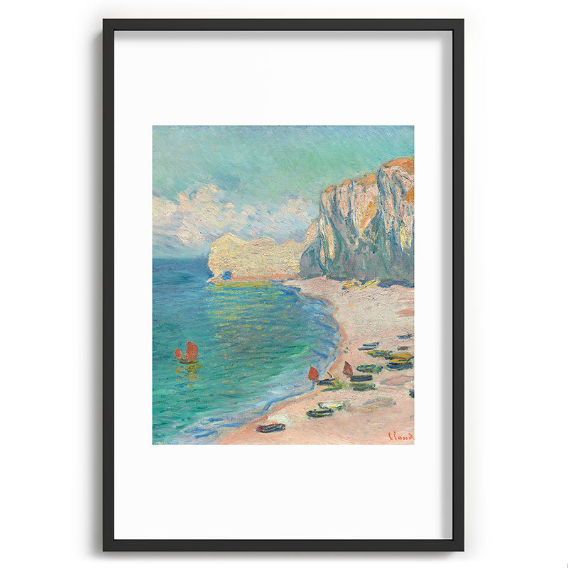 Claude Monet beach Framed Art Print Gallery Image 85