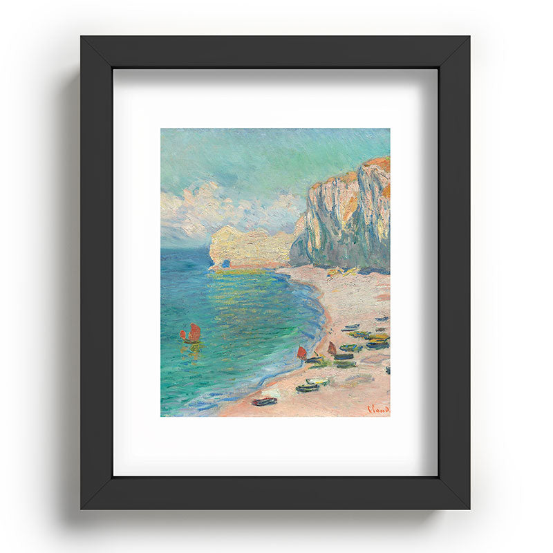 Claude Monet beach Framed Art Print Gallery Image 80