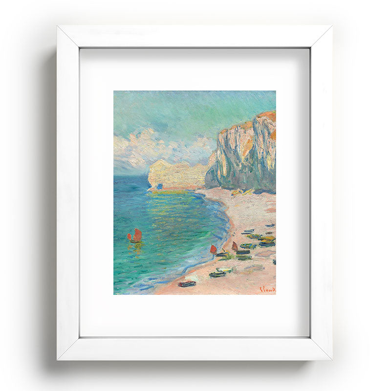 Claude Monet beach Framed Art Print Gallery Image 104