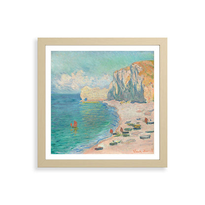 Claude Monet beach Framed Art Print Gallery Image 71