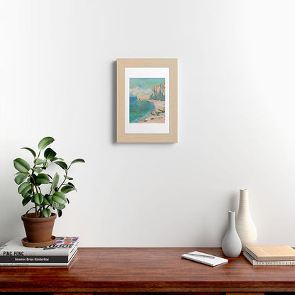 Claude Monet beach Framed Art Print Gallery Image 62