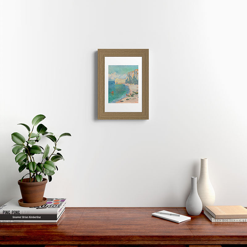 Claude Monet beach Framed Art Print Gallery Image 52