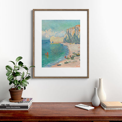 Claude Monet beach Framed Art Print Gallery Image 19