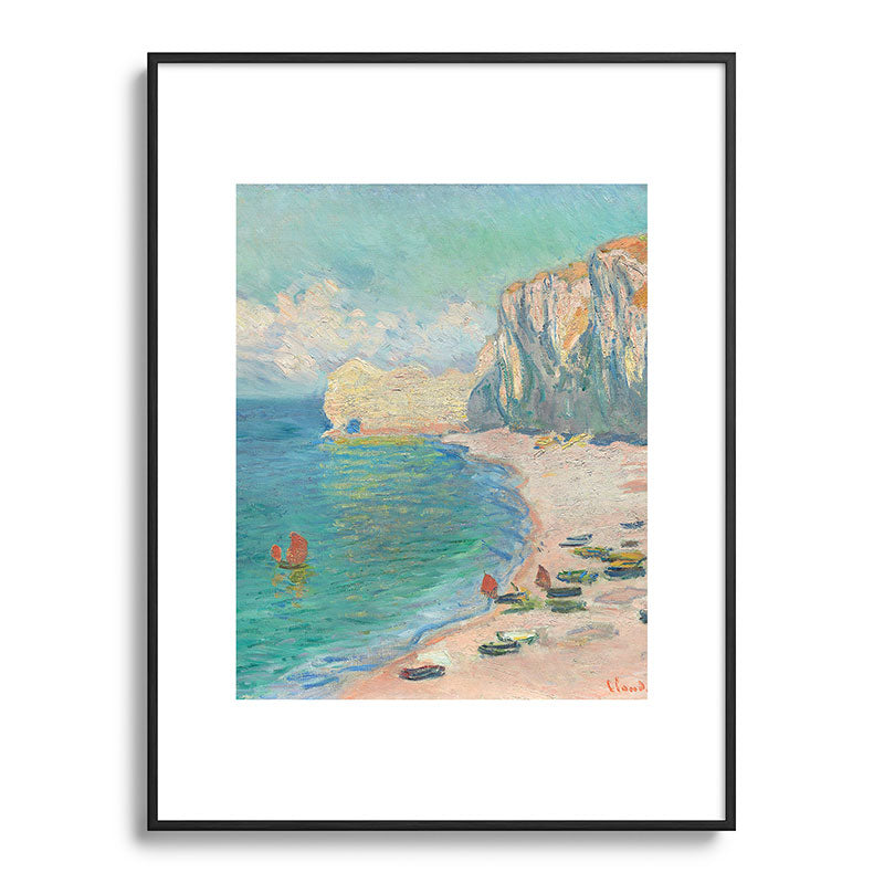Claude Monet beach Framed Art Print Gallery Image 116
