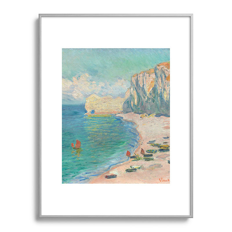 Claude Monet beach Framed Art Print Gallery Image 134