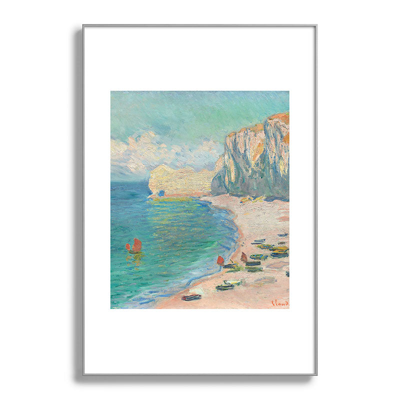 Claude Monet beach Framed Art Print Gallery Image 138