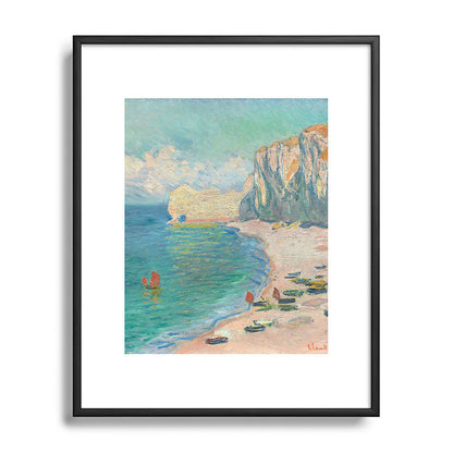 Claude Monet beach Framed Art Print Gallery Image 111