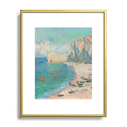 Claude Monet beach Framed Art Print Gallery Image 120