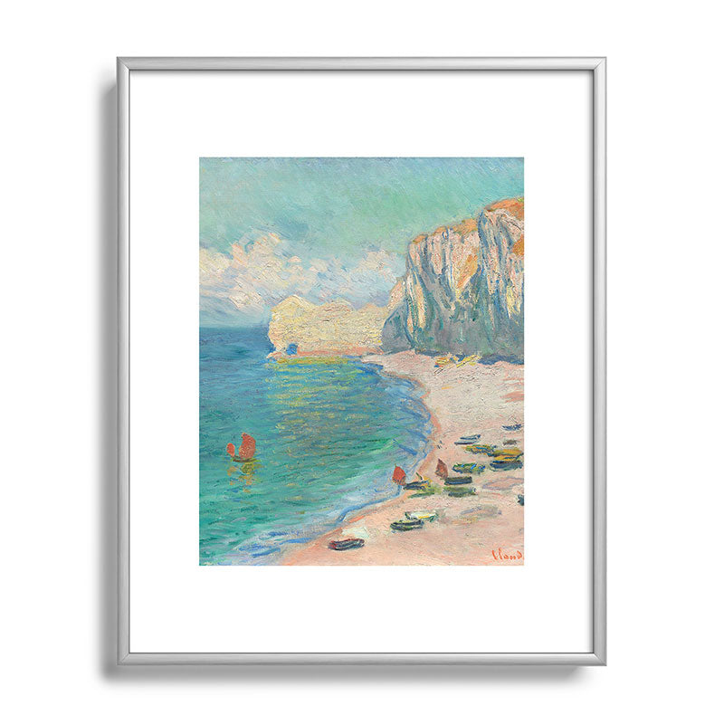 Claude Monet beach Framed Art Print Gallery Image 131