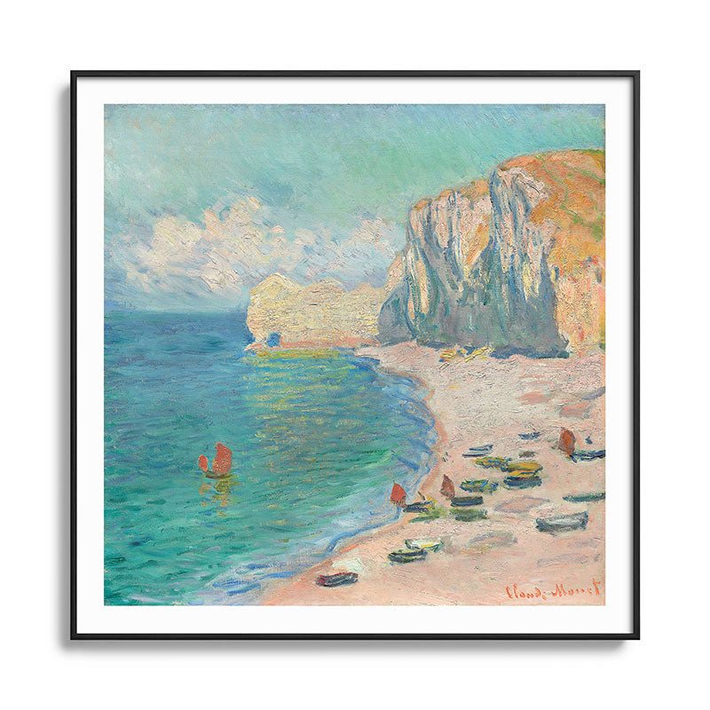 Claude Monet beach Framed Art Print Gallery Image 126