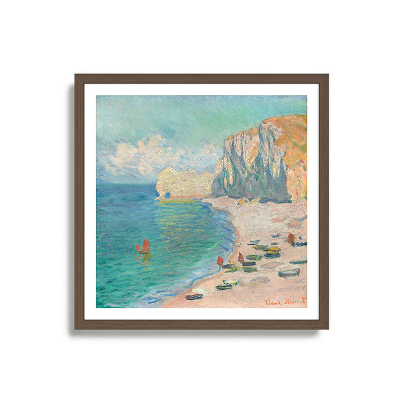 Claude Monet beach Framed Art Print Gallery Image 17