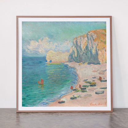 Claude Monet beach Framed Art Print Gallery Image 21