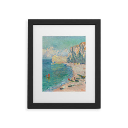 Claude Monet beach Framed Art Print Gallery Image 47