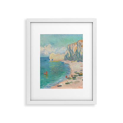 Claude Monet beach Framed Art Print Gallery Image 36