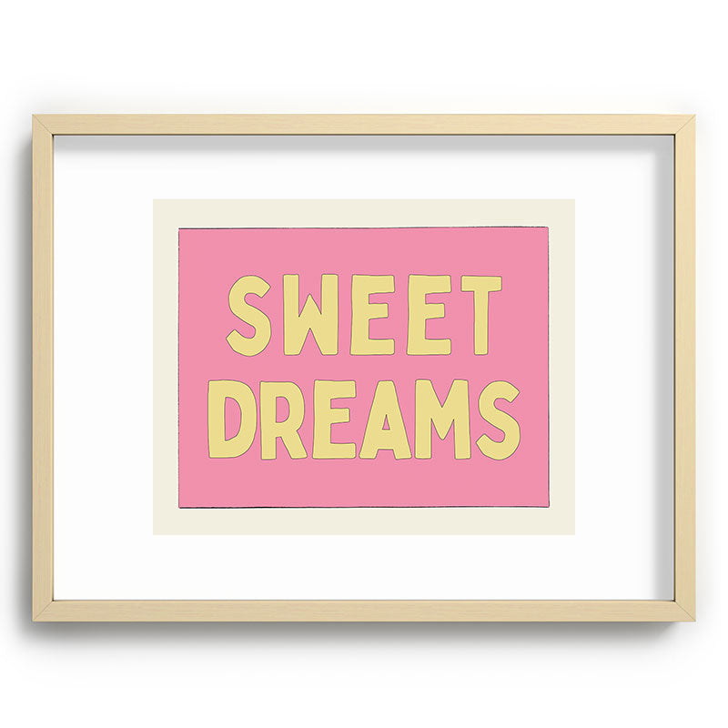 Sweet Dreams Framed Art Print Gallery Image 100