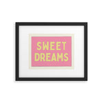 Sweet Dreams Framed Art Print Gallery Image 1