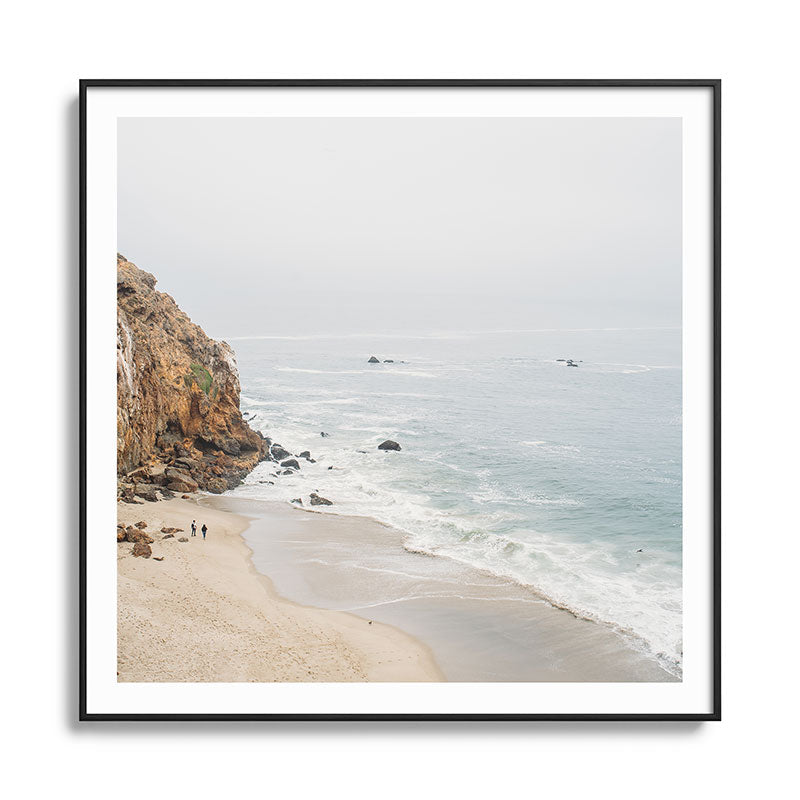 Coast in Malibu Print - Point Dume Pirate's Cove Beach - Coastal Boho Framed Art Print Gallery Image 126