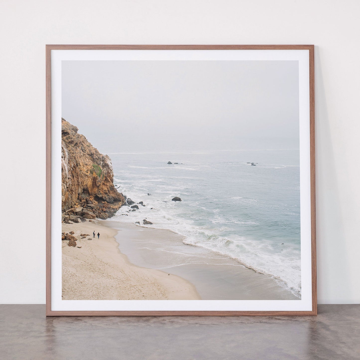 Coast in Malibu Print - Point Dume Pirate's Cove Beach - Coastal Boho Framed Art Print Gallery Image 21