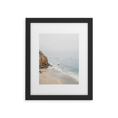Coast in Malibu Print - Point Dume Pirate's Cove Beach - Coastal Boho Framed Art Print Gallery Image 45