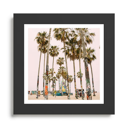 Palm Trees on Venice Beach - Los Angeles California Travel Photography Framed Art Print Gallery Image 46