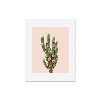 CACTUS AND ROSES Art Print Gallery Image 6