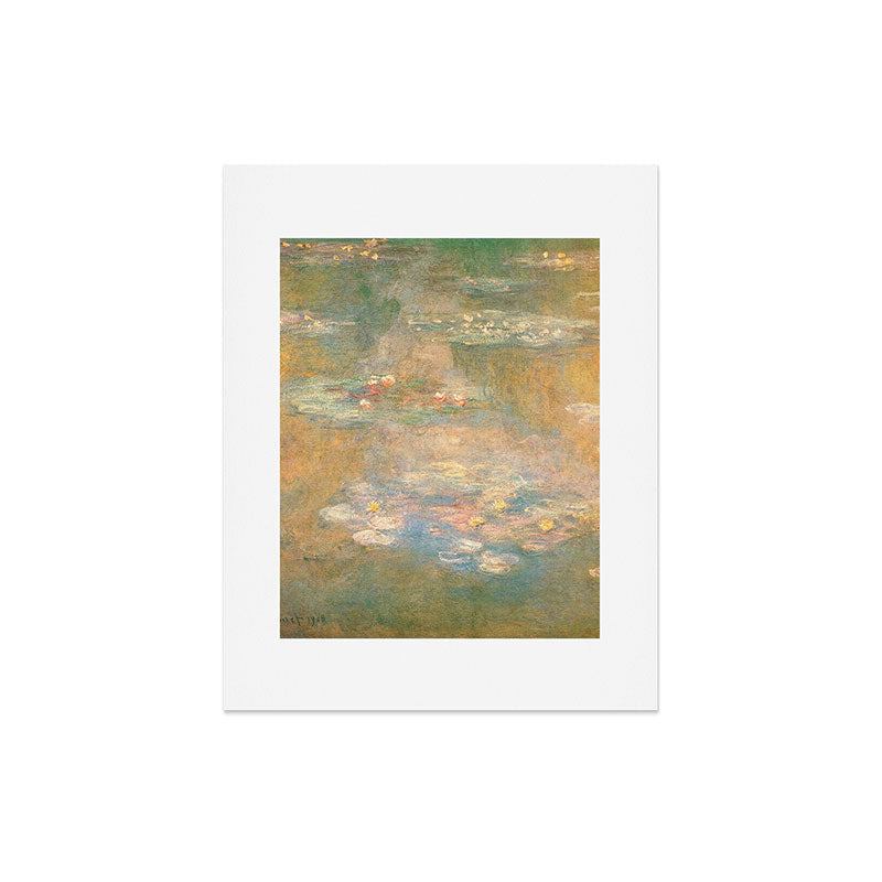 Water Lilies Claude Monet 1908 Art Print Gallery Image 6