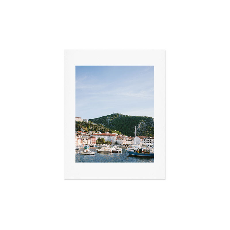 Glorious Hvar at sunrise | Croatia travel photography | Colorful summer vibes Art Print Gallery Image 2