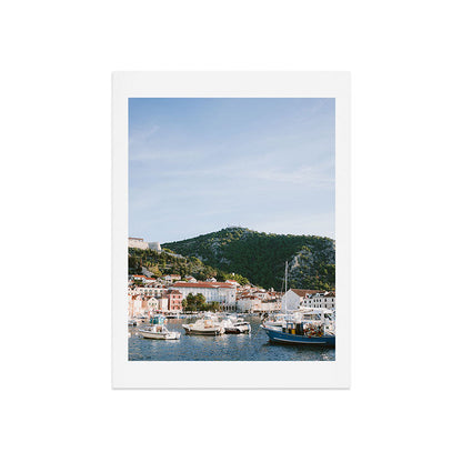 Glorious Hvar at sunrise | Croatia travel photography | Colorful summer vibes Art Print Gallery Image 7
