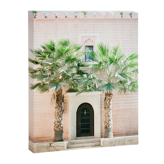 Magical Marrakech | Travel photography Morocco | Pastel colored. Canvas Print Gallery Image 1