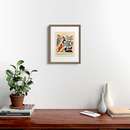 Midwest Birds Guide Framed Art Print Gallery Image 15
